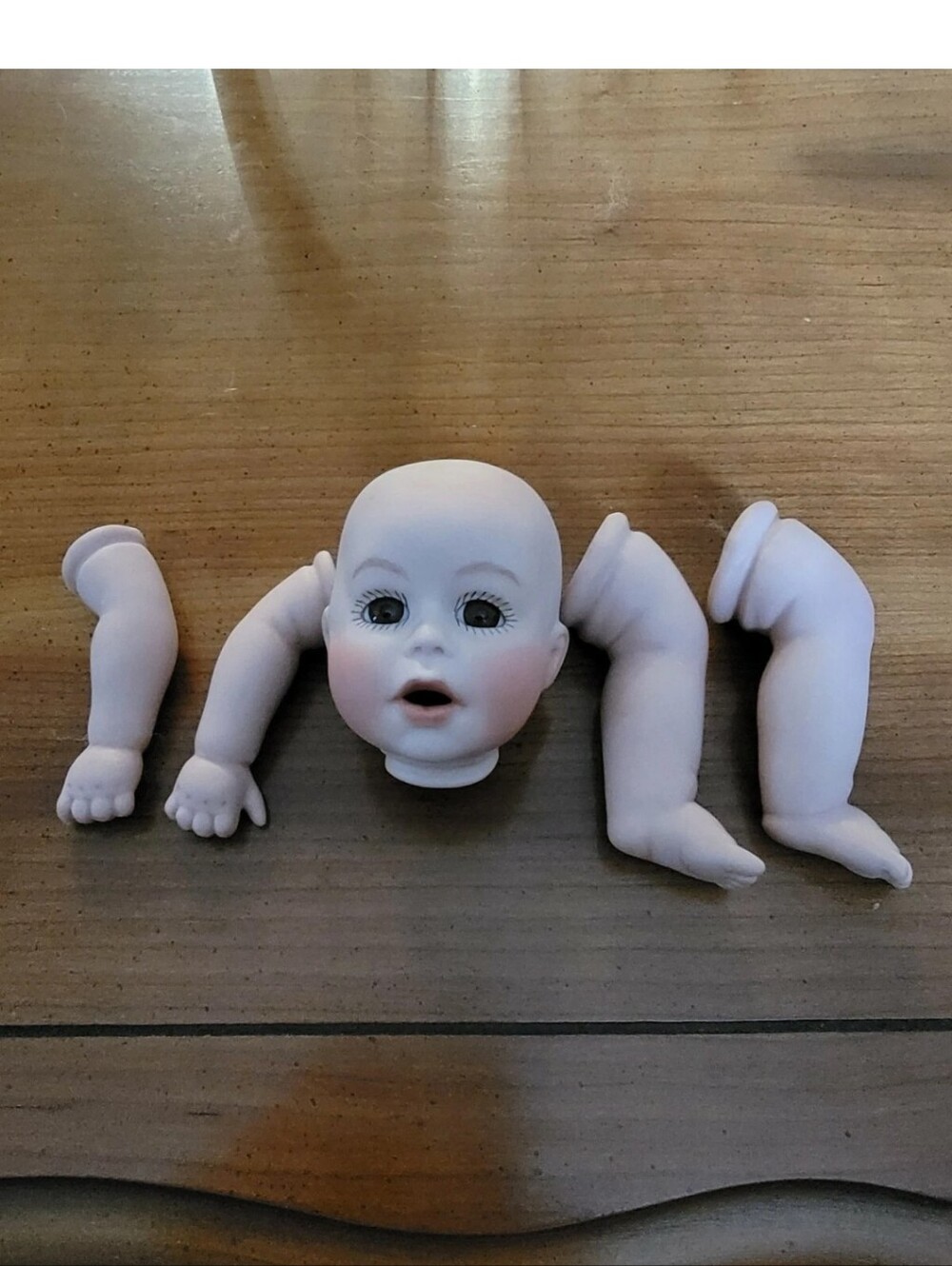 Punkinseed Reproduction of DeHatre Original 1987 Head, Legs, Arms Parts Only